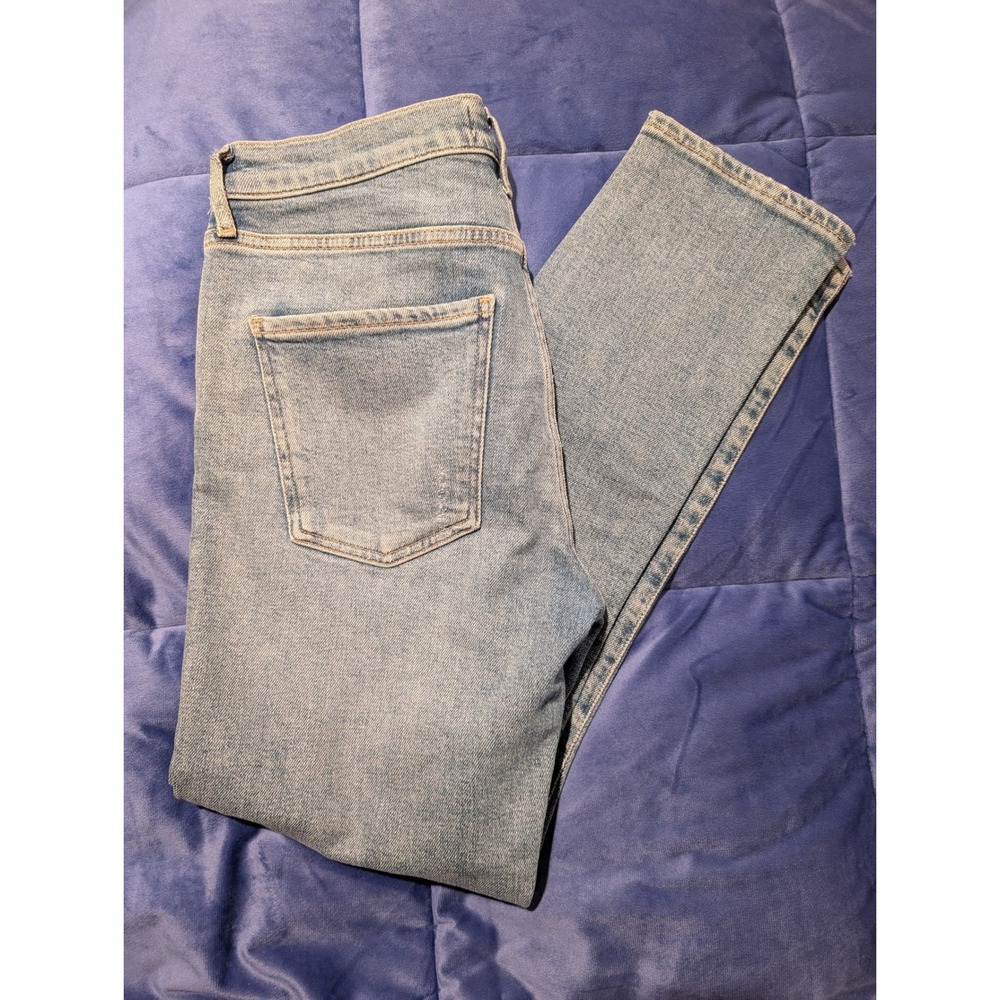 Agolde Toni Slim Straight Leg Jeans Light Wash Denim Womens -‎ Size 27